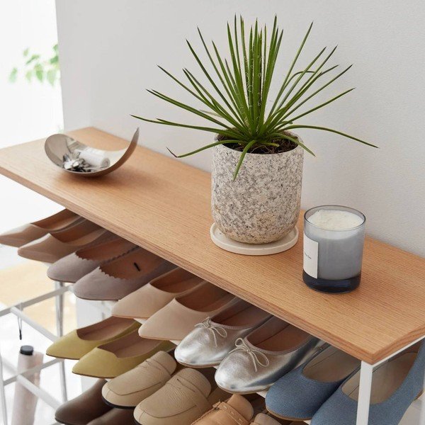 Valge metallist kingariiul 90,5x87x26 cm Tower - YAMAZAKI-image-2