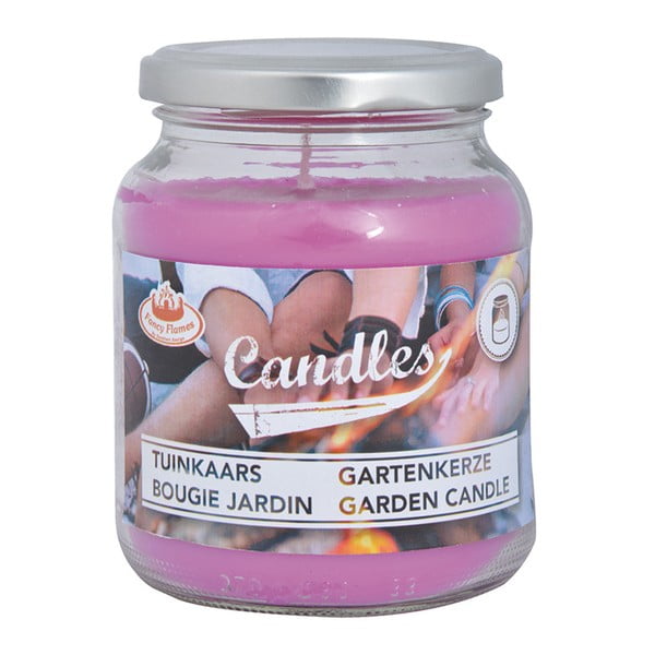 Sada 4 zahradních svíček ve skleničce Esschert Design Garden, doba hoření 36 hodin-image-3