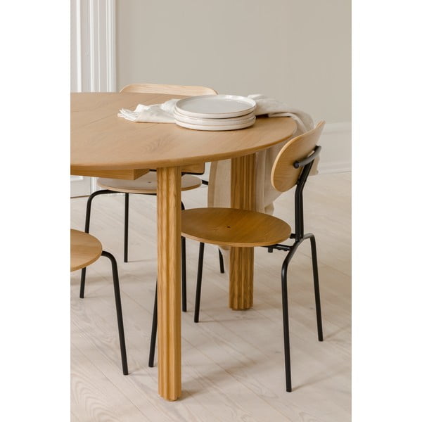 Kuldse helepruuni värvi söögitoolid Curious - UMAGE-image-4