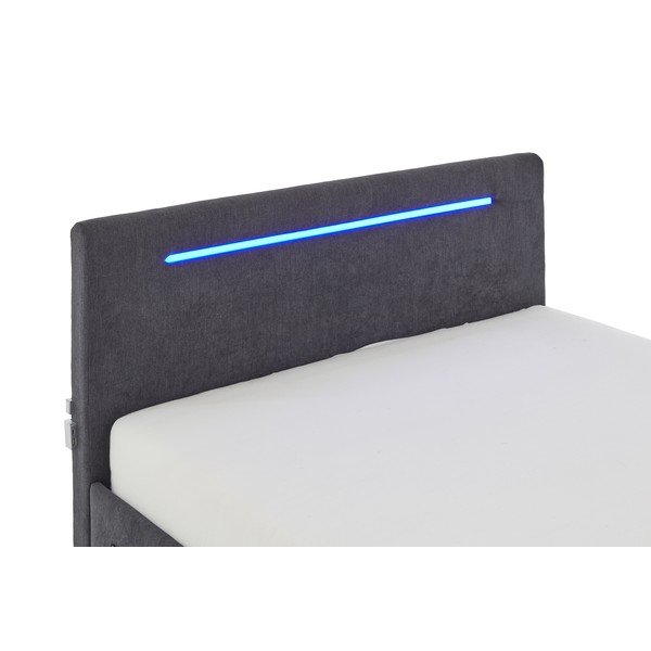 Tumehall polsterdatud lastevoodi ilma voodipõhjata 120x200 cm Circle - Meise Möbel-image-4