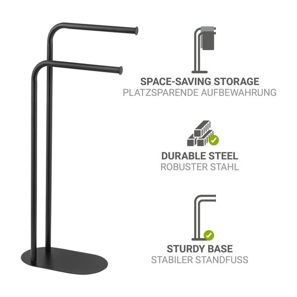 Must terasest käterätikuivati Levante - Wenko-image-4