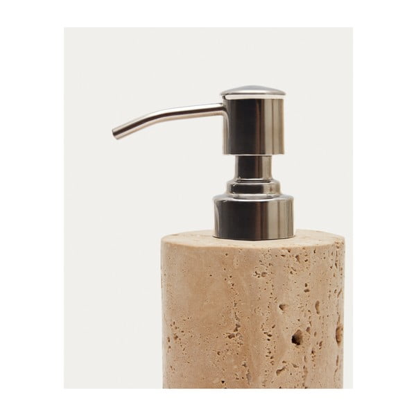 Beež kivikeraamikast seebidosaator Macre - Kave Home-image-4