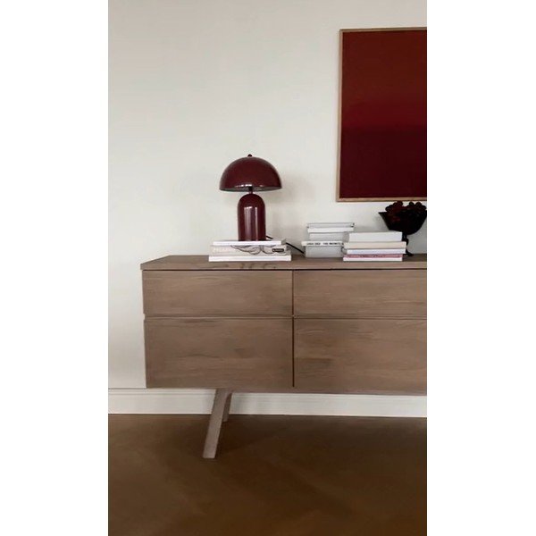 Naturaalsest tammepuidust kummut 170x77x42 cm Cleardale - Rowico-image-1