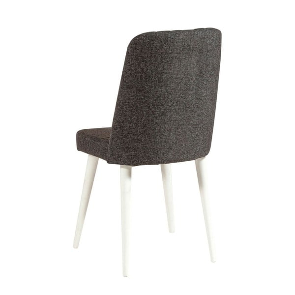 Antratsiitne sametist söögitool Stormi Sandalye - Kalune Design-image-1