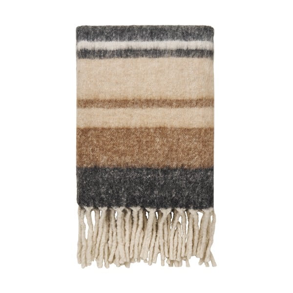 Pruun villasisaldusega pleed 130x170 cm Carmel – House Nordic