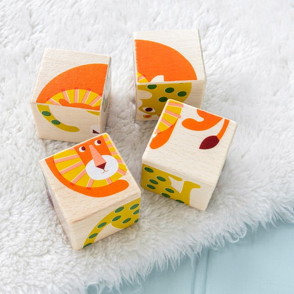 Puidust klotsid Wild Wonders - Rex London-image-1