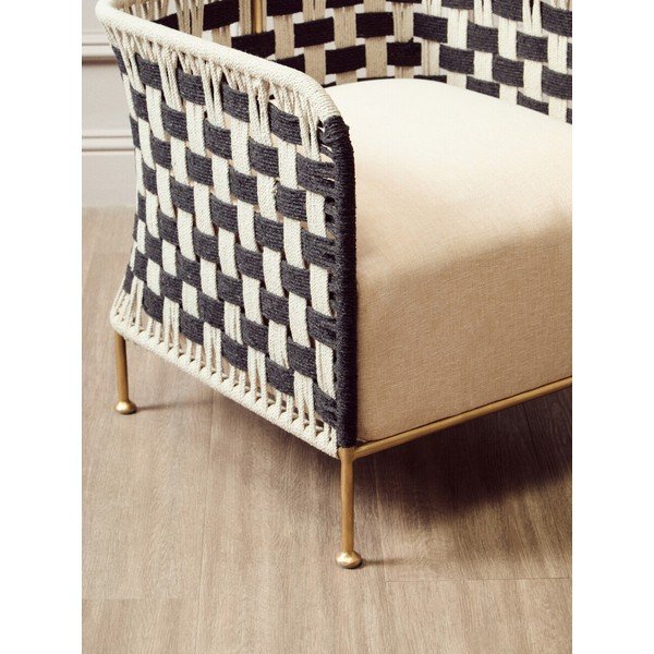 Mustvalge tugitool Satna - Premier Housewares-image-4