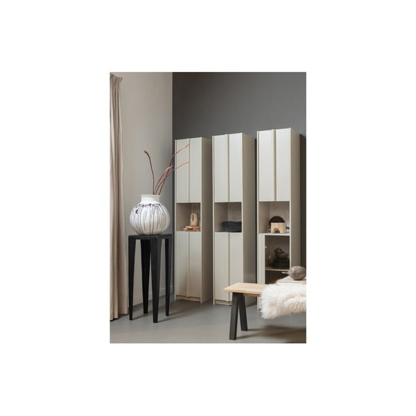 Kreem männipuidust moodulkapp 40x210 cm Basu - WOOOD-image-1