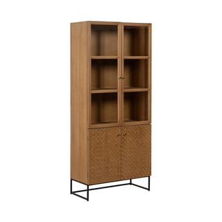 Tuhkpuidu spoonist vitriinkapp 84,5x198 cm - Ixia