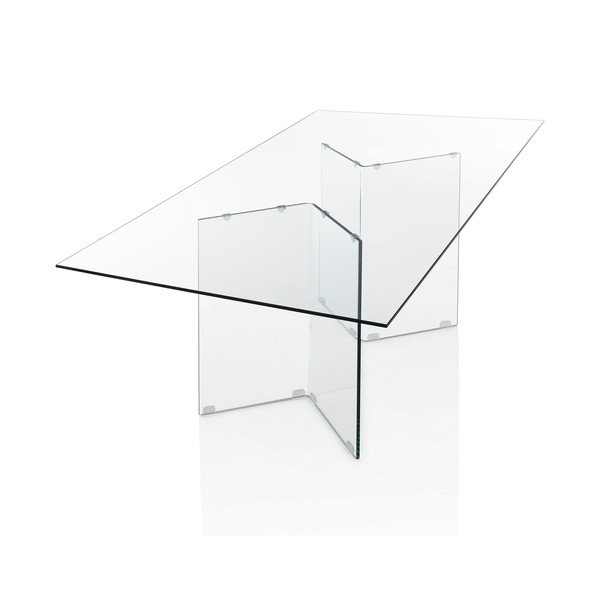 Klaasist söögilaud 90x180 cm Kaya - Tomasucci-image-4