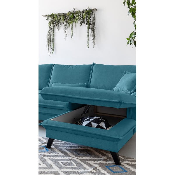 Türkiissinine nurgas diivanvoodi , paremas nurgas Charming Charlie - Miuform-image-4