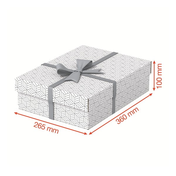 3 valge hoiukarbi komplekt, 26,5 x 36 cm - Esselte Home-image-2