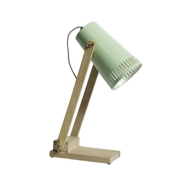 Zelená stolní lampa Nordal Retro
