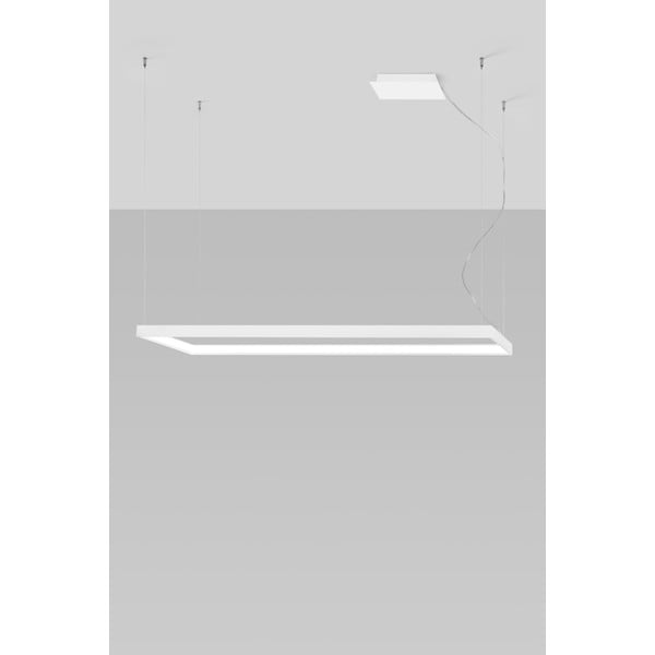 Valge LED rippvalgusti 130x40 cm Jutila - Nice Lamps
