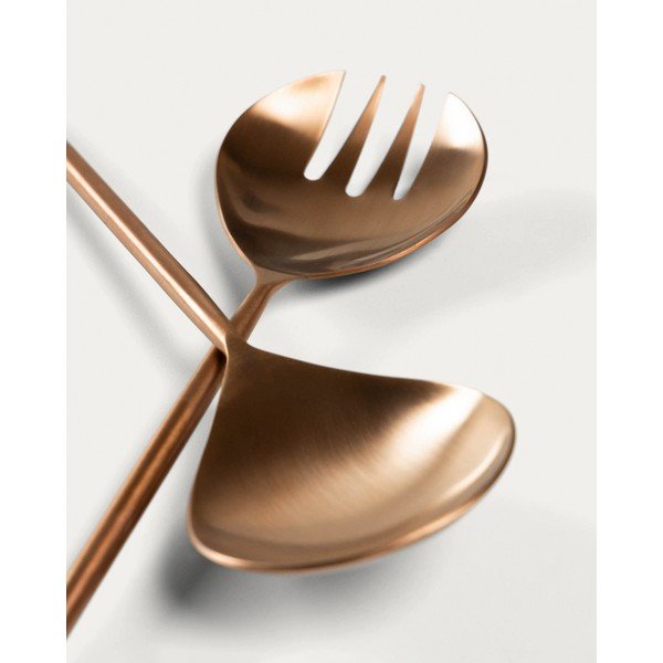 Roostevabast terasest salatiriistad 2tk komplektis Kelda - Kave Home-image-1