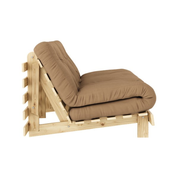 Pruun diivanvoodi 160 cm Roots - Karup Design-image-4