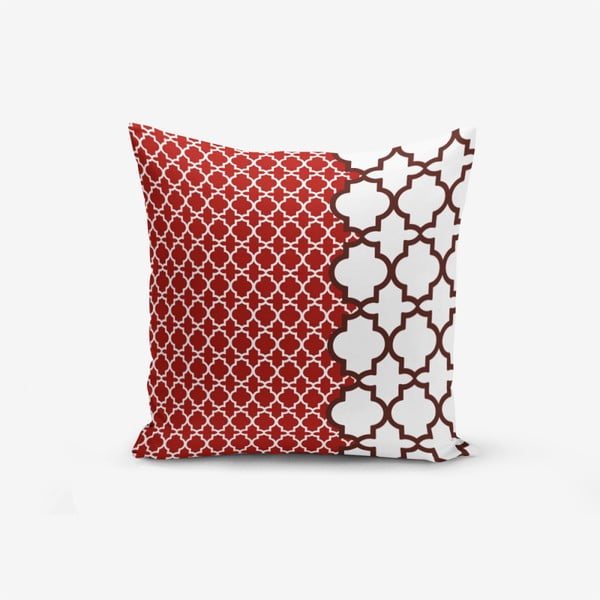 Puuvillasegust padjapüür Geometric Rojo, 45 x 45 cm - Minimalist Cushion Covers