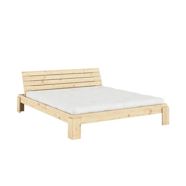 Männipuidust kaheinimesevoodi koos voodipõhjaga 180x200 cm Layers - Karup Design-image-3