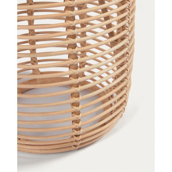 Rotangist ümmargune abilaud ø 45 cm Kohana - Kave Home-image-4