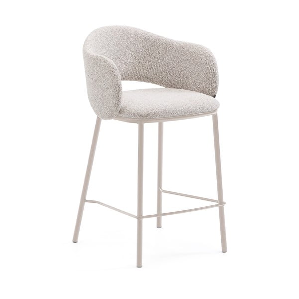 Elevandiluuvärvi baaritool (istme kõrgus 65 cm) Maina - Kave Home