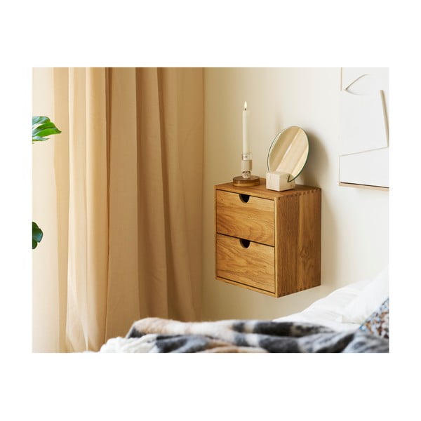 Tammepuidust riiul 18 cm Townsville – House Nordic-image-4