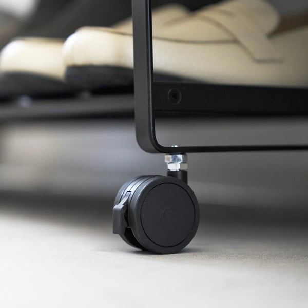 Must metallist jalatsihoidja 83,5x14,5x27,5 cm Tower - YAMAZAKI-image-4