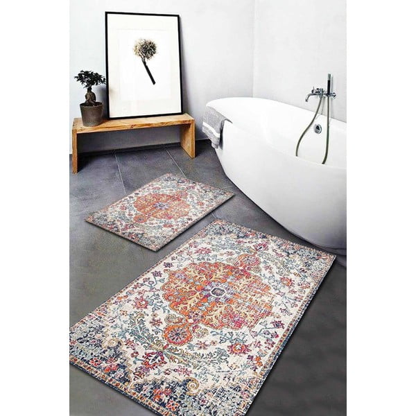 Vannitoamatid 2 tk komplektis 60x100 cm - Mila Home-image-1
