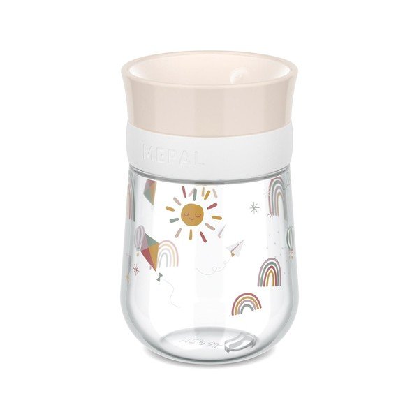 Beež plastmassist laste kruus 300 ml Sunshine & Rainbow - Mepal