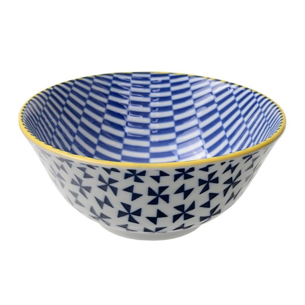 Porcelánová miska Geo Tayo Blue, 15,2x6,7 cm