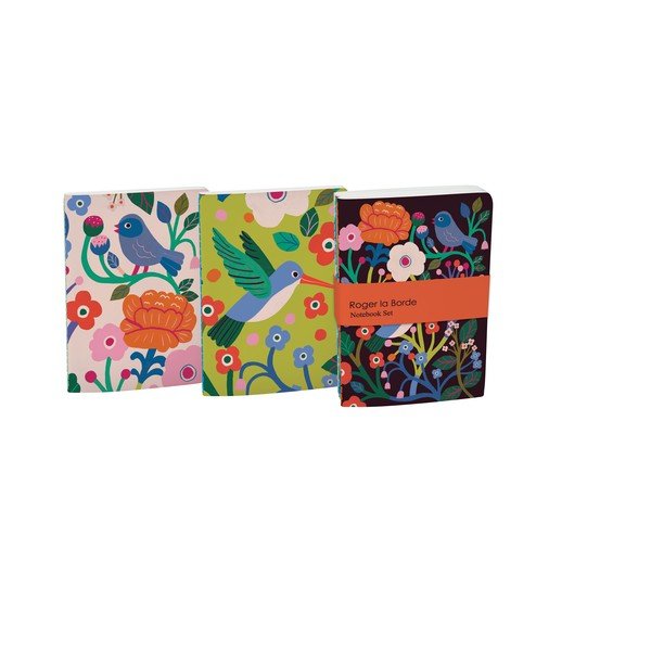 Märkmikud 64 lehekülge A6 formaadis 3 tk Birdsong - Roger la Borde-image-2