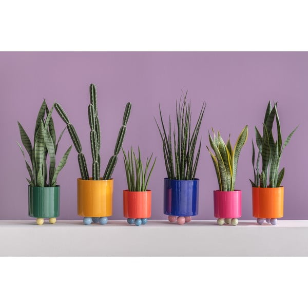 Metallist lillepott ø 18 cm Double Funky – PT LIVING-image-3