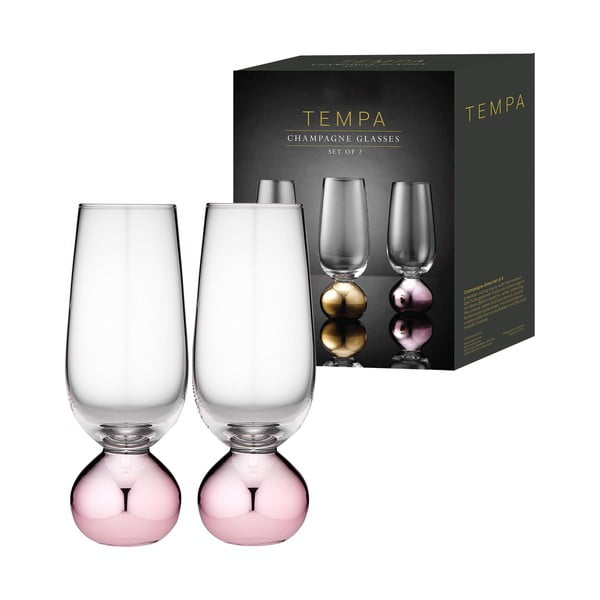 2 vahuveiniklaasi 250 ml komplektis Astrid Rose - Ladelle-image-2