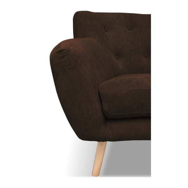 Pruun diivan Cosmopolitan design , 162 cm London - Cosmopolitan Design-image-3