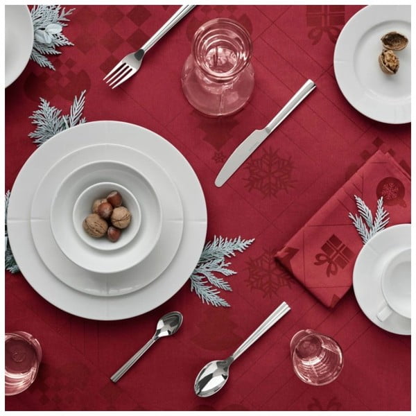 Damaskist jõulumotiiviga laudlina 150x220 cm Natale – Rosendahl-image-3