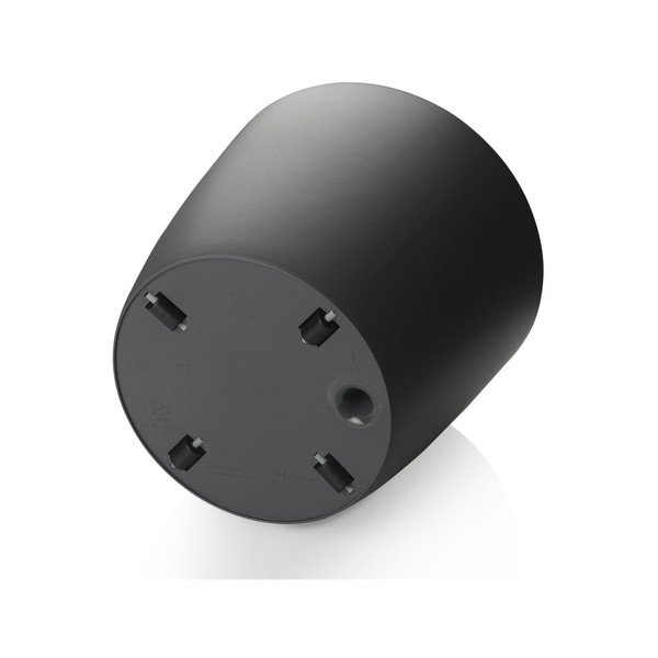 Antracitově šedý květináč s pojízdnými kolečky Gardenico Ella Twist'n'Roll Smart System, ø 40 cm-image-1