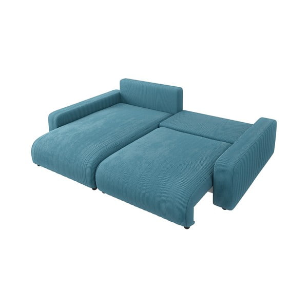 Türkiissinine velvetist nurgadiivanvoodi Sara - Ropez-image-3