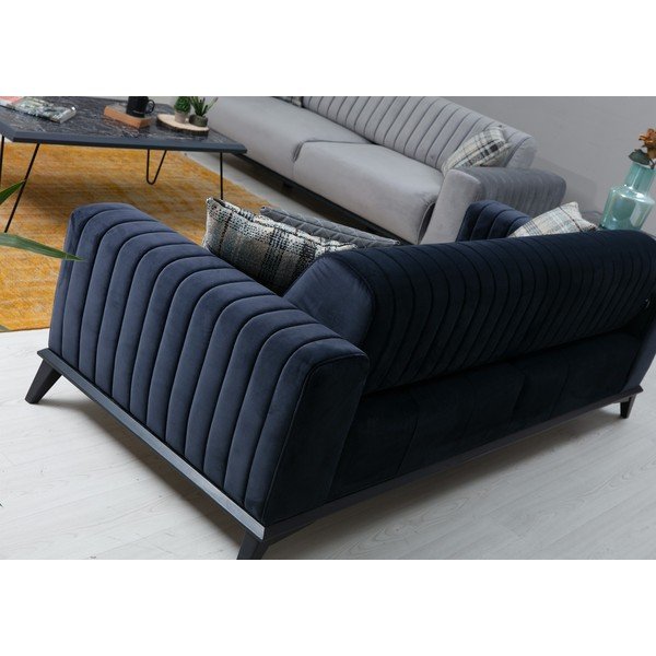 Tumesinine diivan 220 cm Lisa - Balcab Home-image-1