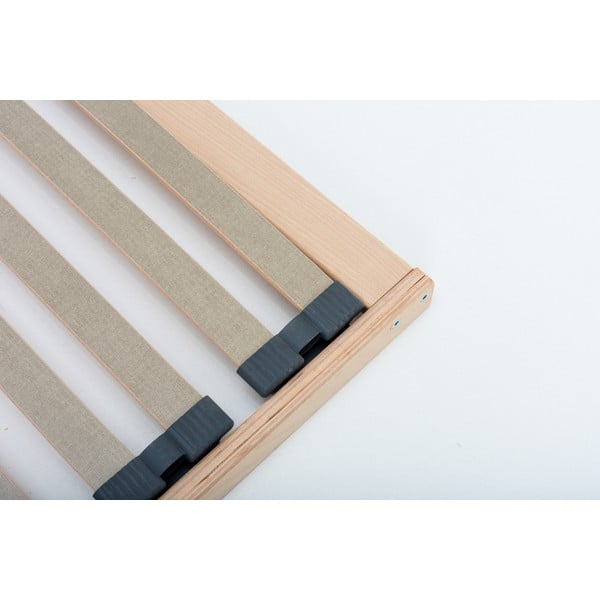 Riiulidega rest 180x200 cm Fawn - Gazzda-image-1