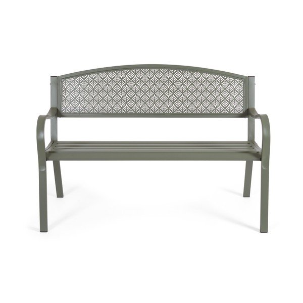 Khaki värvi metallist aiapink Lizette - Bizzotto