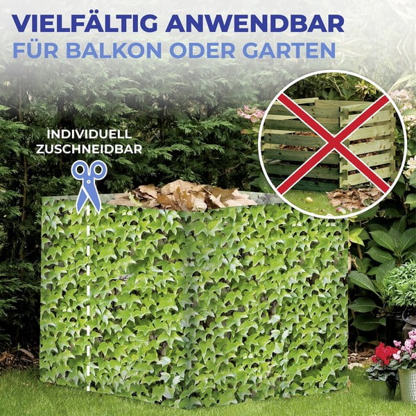 Roheline plastist rõdukate 500x85 cm Wilder Wein - Maximex-image-1