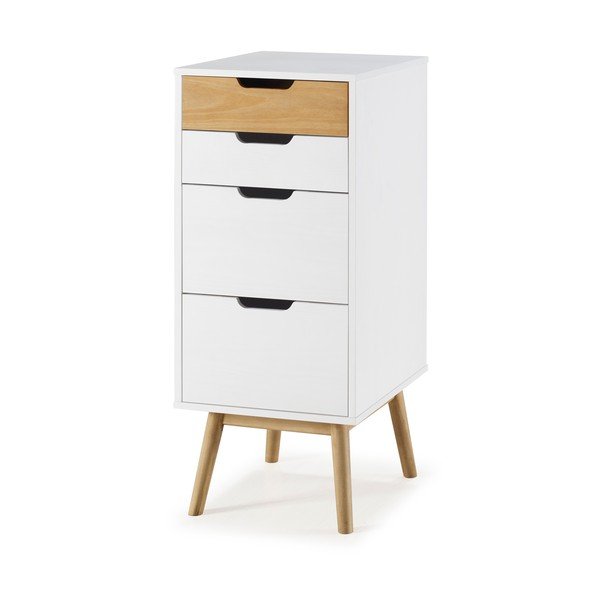 Pruun ja valge kast, valmistatud männimassiivist, laius 40 cm. Baku - Marckeric-image-2