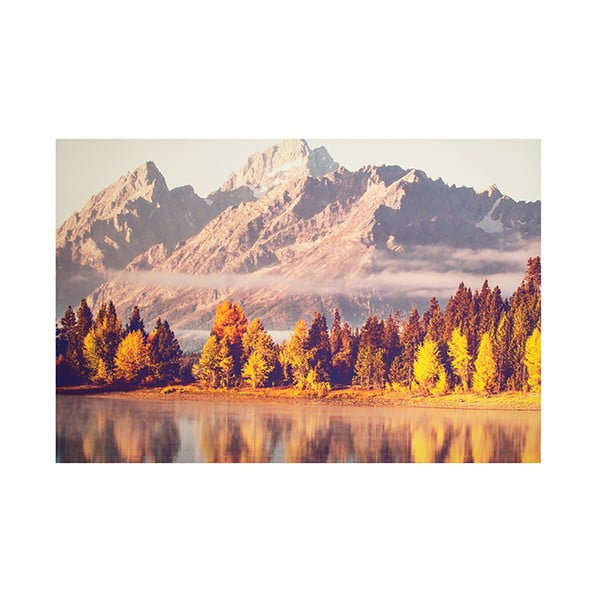 Obraz Graham & Brown Autumnal Mountains, 120 x 80 cm