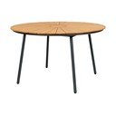 Ümmargune söögilaud tiikpuidust ø 130 cm Cleveland - House Nordic