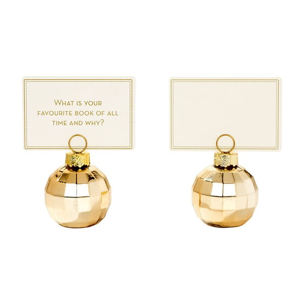 Sada 8 držátek na jmenovky Talking tables Porcelain Party