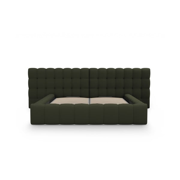 Roheline kaheinimesevoodi koos panipaigaga 180x200 cm Mamaia - Micadoni Home-image-4