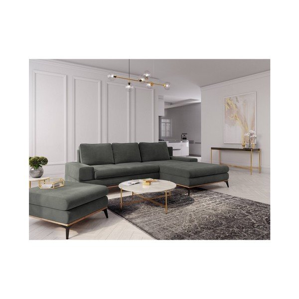 Tumehall diivanvoodi nurgas , paremas nurgas Planet - Windsor & Co Sofas-image-1