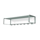 Roheline-hall metallist riiuliga seinanagi Rex - Spinder Design