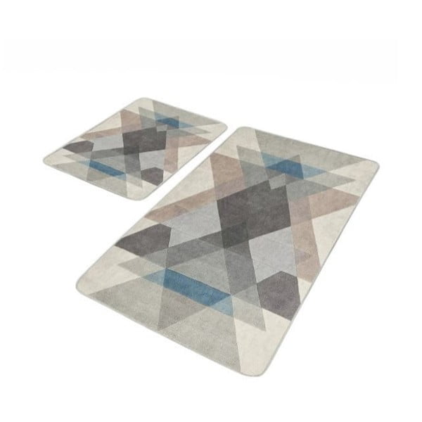 Sametist vannitoamatid 2tk komplektis 60x100 cm - Mila Home