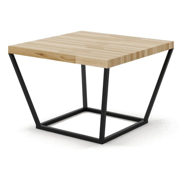 Malý konferenční stůl z dubového dřeva s černým podnožím Absynth Noi