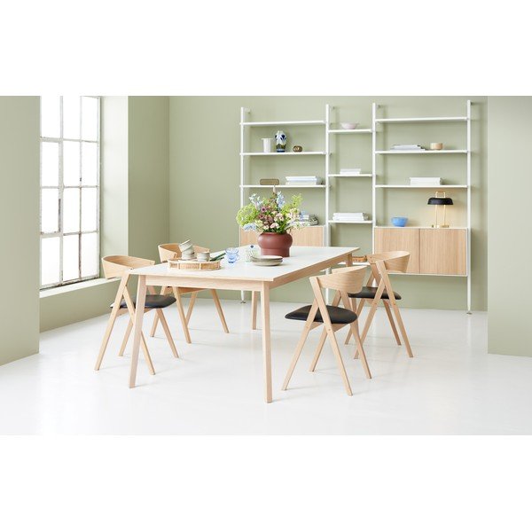 Kokkupandav söögilaud valge lauaplaadiga Hammel 220 x 100 cm Avion - Hammel Furniture-image-3